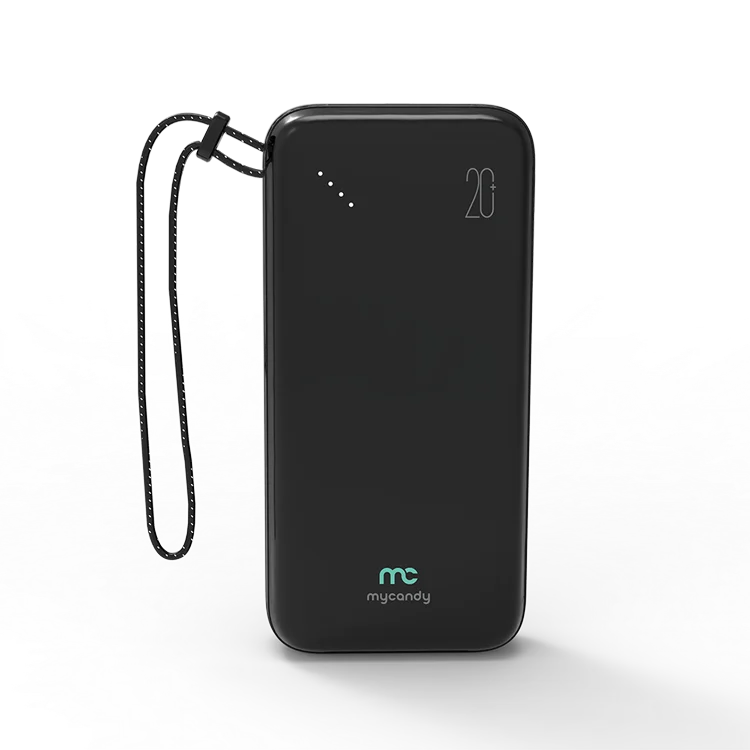 20,000 mAh Fast Charging Powerbank Black