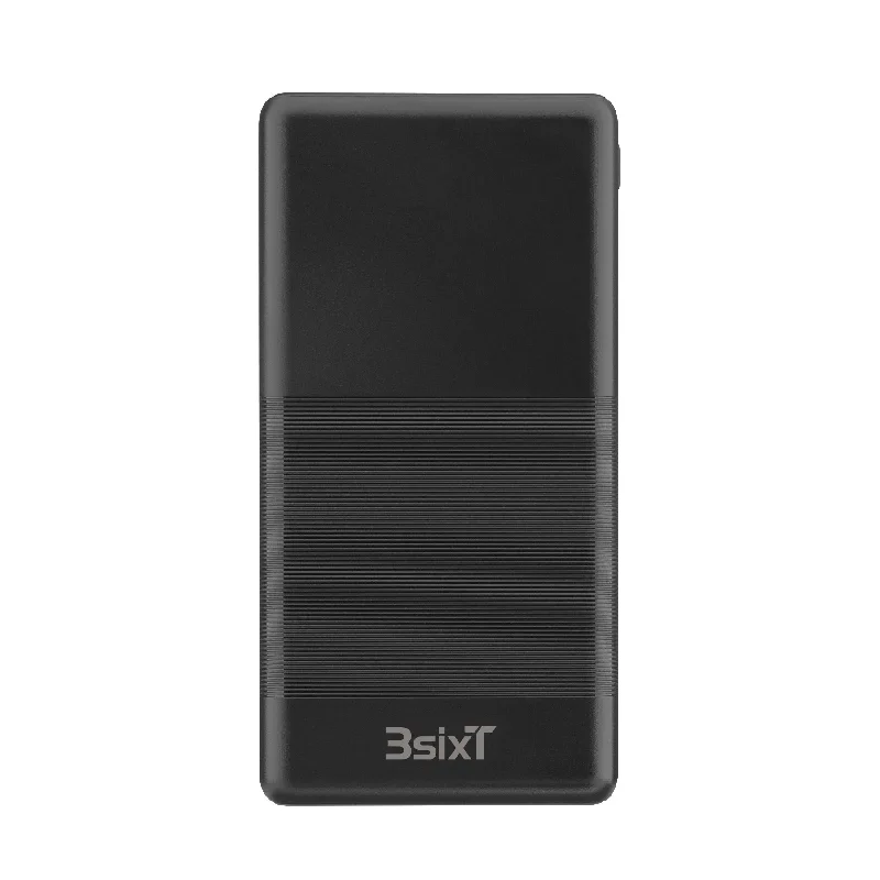 3sixT JetPak BasiX - 10000mAh Power Bank - Black