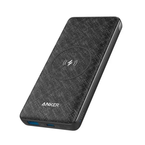 Anker Power Bank PowerCore III Sense 10000mAh Wireless 10W Fast Charge Portable Charger A1617