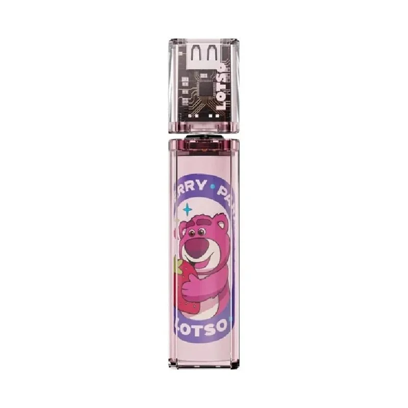 Disney QS-D01 Single Transparent Magnetic Power Bank - Big Lotso Pink