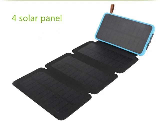 4 solar panels(8W)