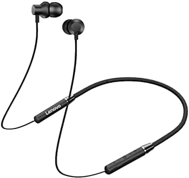 Lenovo Wireless Neckband Earphone HE05 (Black)