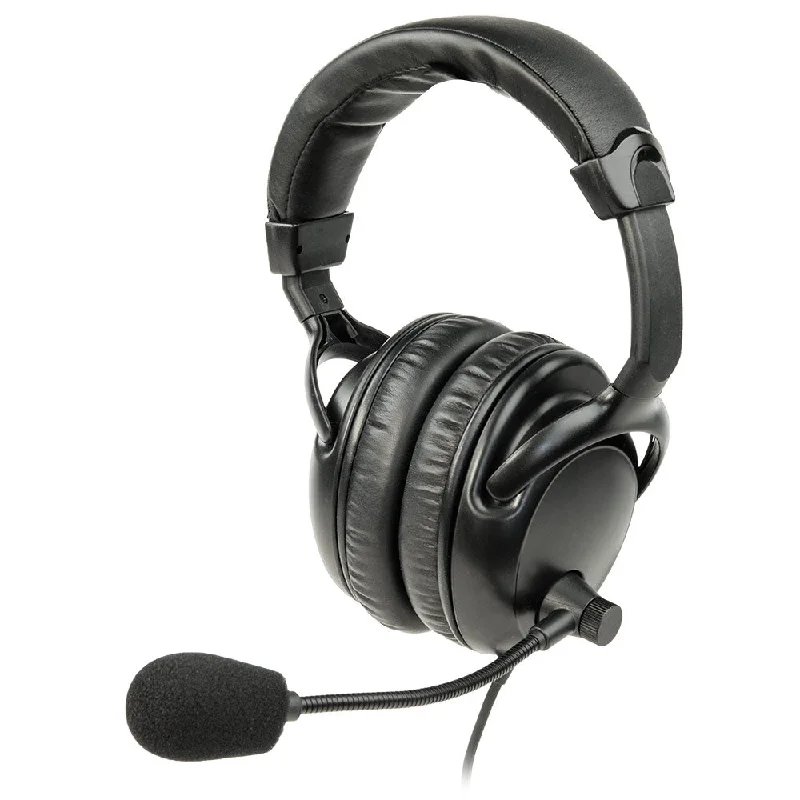 Listen Technologies LA-454 - Headset 4 for ListenTALK (Over Ears Dual with Boom Mic)