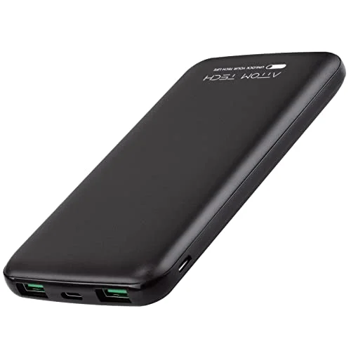 Portable Battery 10000mAh Slim Power Bank PD3.0 Type-C 37Wh Qualcomm3.0 Two-Way