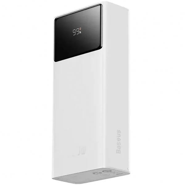 Power Bank Baseus Star-Lord Digital, (30000 mAh, 22.5 W, White, Fast Charge) PPXJ060102