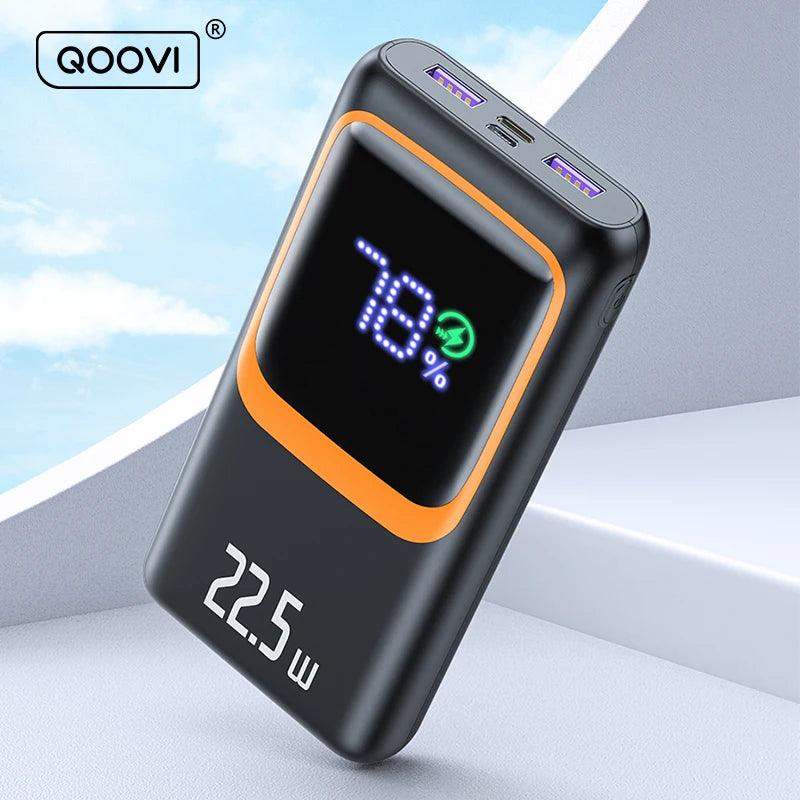 QOOVI Power Bank 20000mAh 22.5W Fast Charging