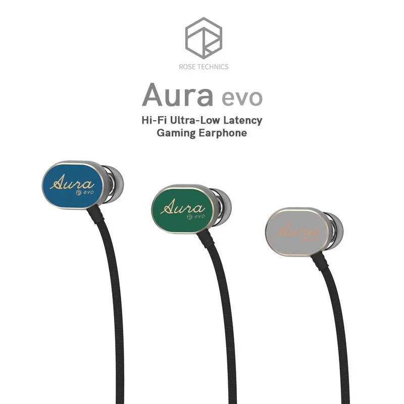 Rose Technics Aura evo In-Ear Wired Hi-Fi Game&E-Sports Earphone