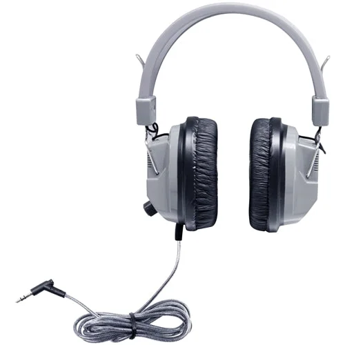 SchoolMate Deluxe Stereo Headphone with 3.5 mm Plug and Volume Control