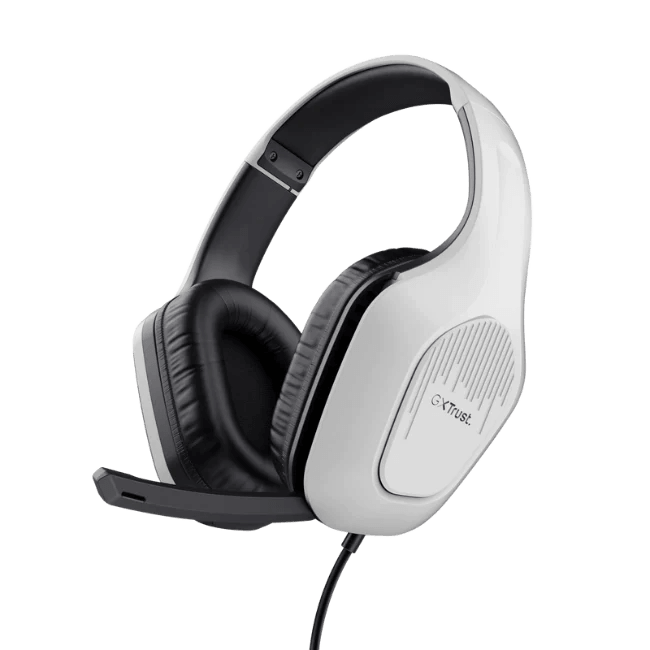 Trust GXT415 Zirox Gaming Headset - White | T25147