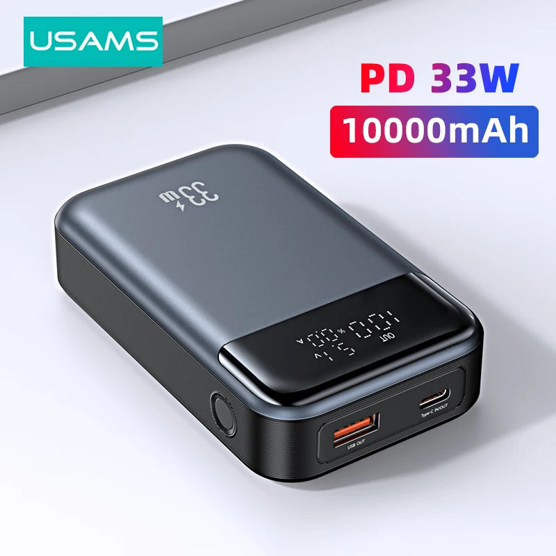 USAMS Mini Power Bank 10000mAh