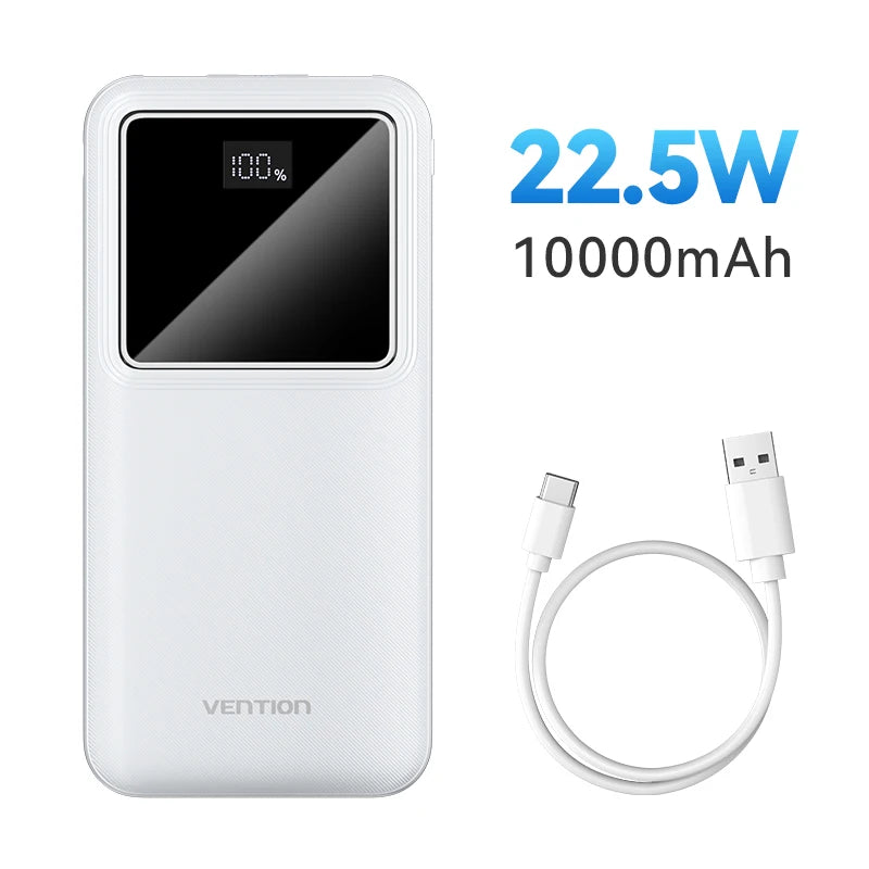 10000mAh White