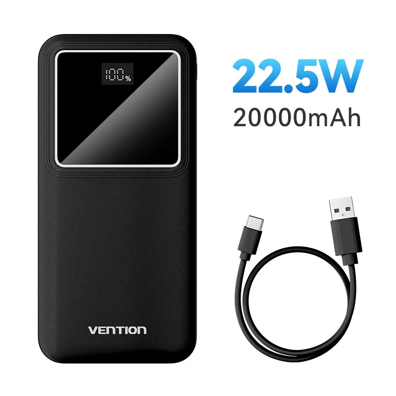 20000mAh Black