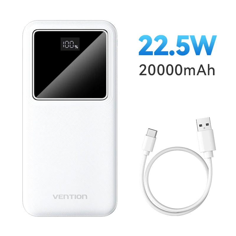 20000mAh White