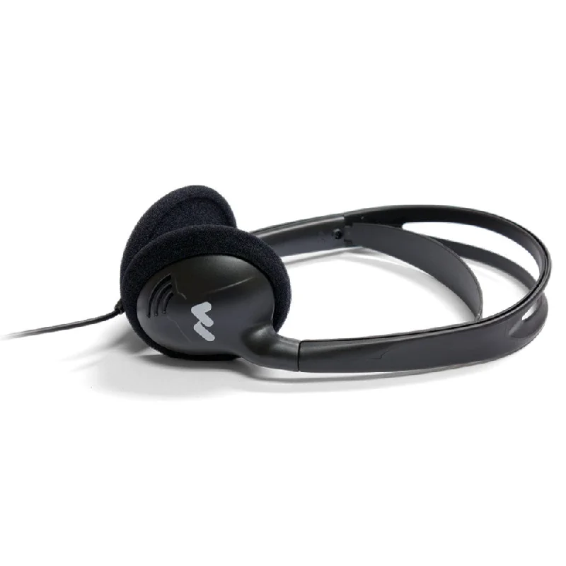 Williams AV HED 027 Heavy Duty Folding Headphones for Assistive Listening