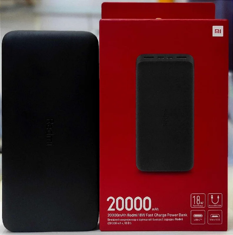 XIAOMI 20000mAh Redmi 18W Fast Charge Power Bank