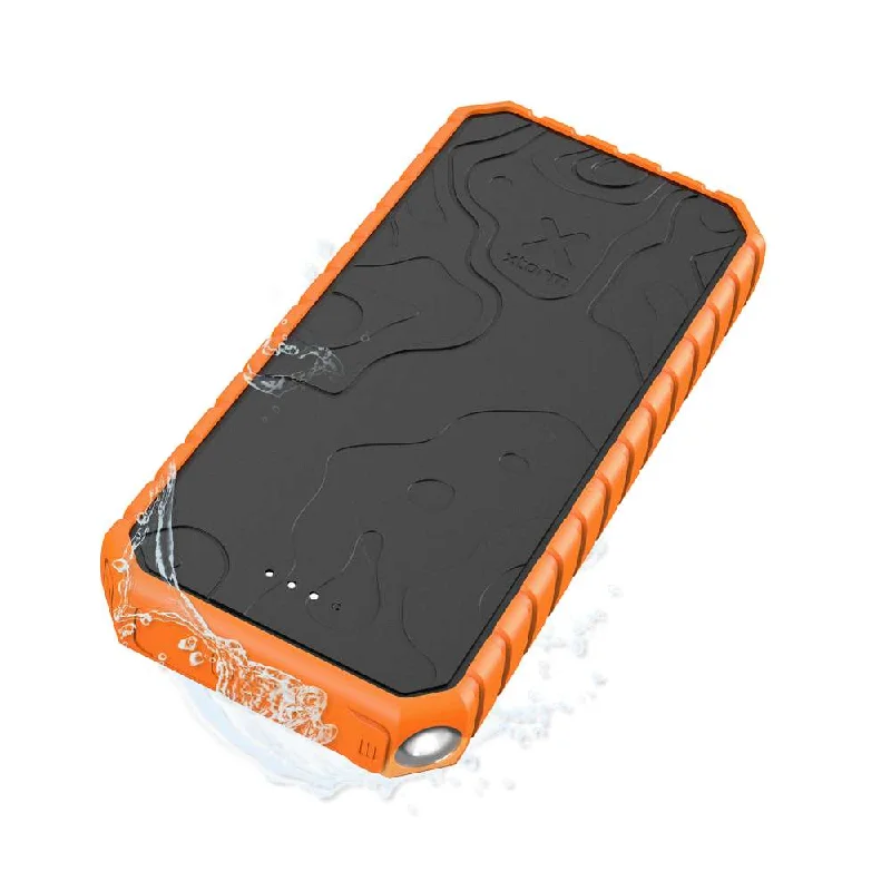 Xtreme Powerbank Rugged 35W - 20.000 mAh - Outdoor - Waterdicht met zaklamp - Quick Charge 3.0