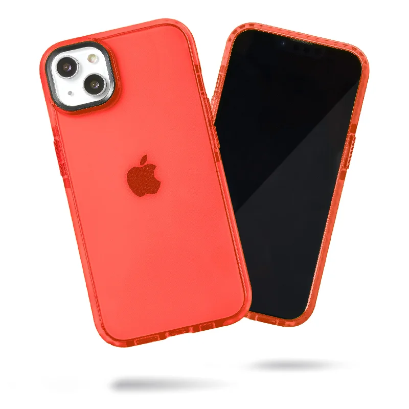 Barrier Case for iPhone 15 Plus - Electric Red Strawberry