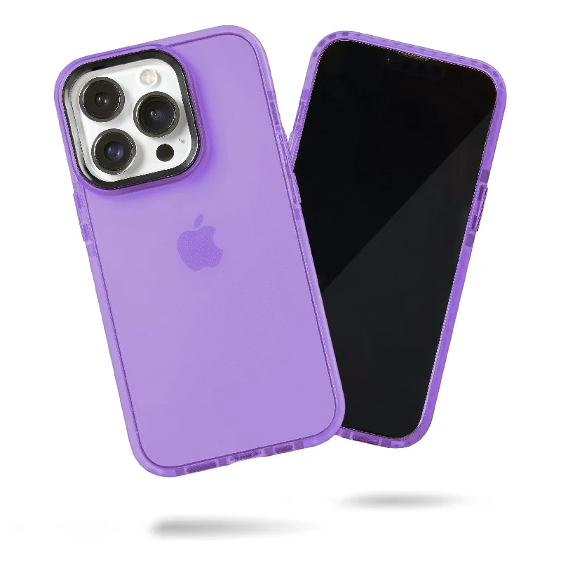 Barrier Case for iPhone 15 Pro - Fresh Purple Lavender