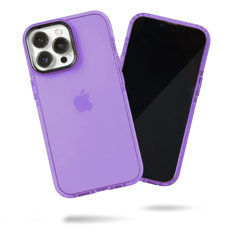 Barrier Case for iPhone 15 Pro Max - Fresh Purple Lavender