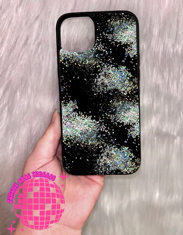 Black Disco Phone Case