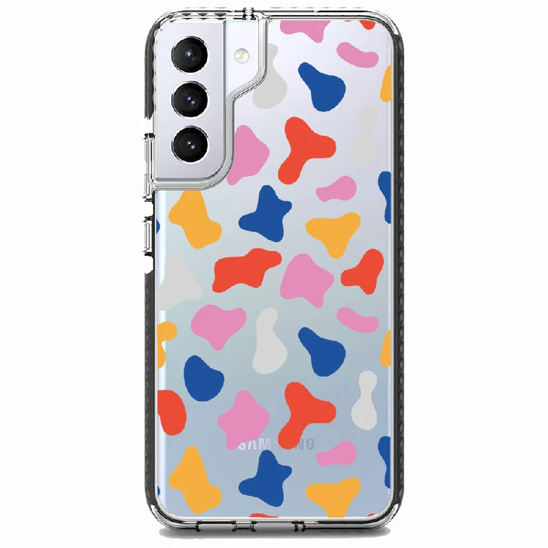 Colorful Cow Print Samsung Phone Case