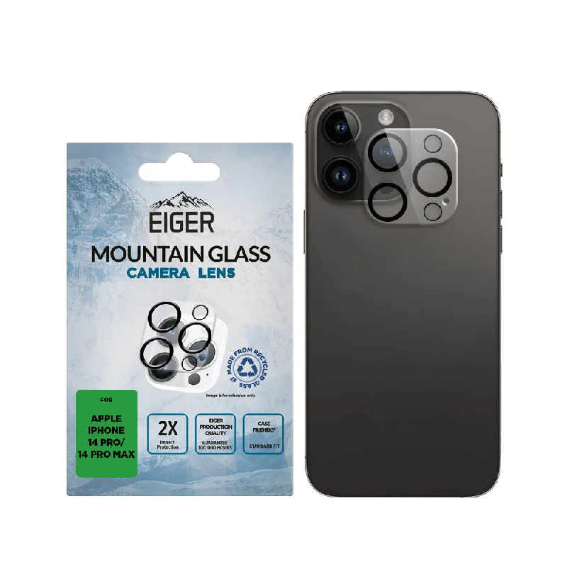 Eiger Mountain Glass LENS Protector for iPhone 14 Pro / 14 Pro Max