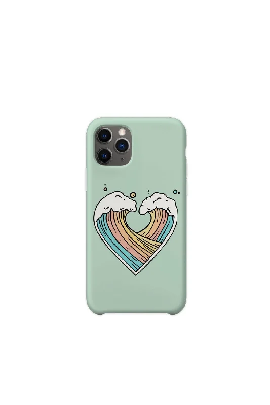 Gabbie Gonzalez: Waves Light Green Phone Case