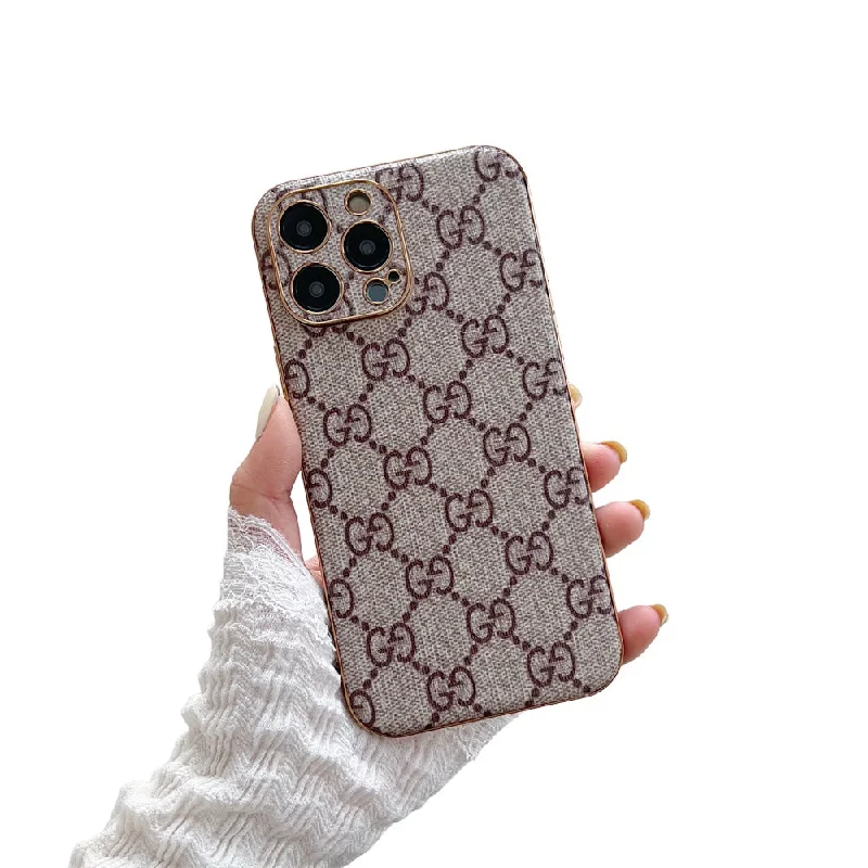 Gloria Beige/Gold Phone case