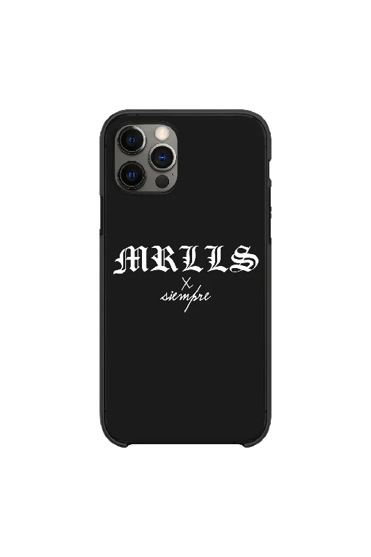 HeyItsPriguel: MRLLS x Siempre Black Phone Case