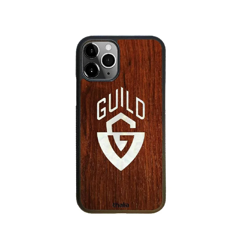 Rosewood & Guild G-Shield Pearl Logo | iPhone Case