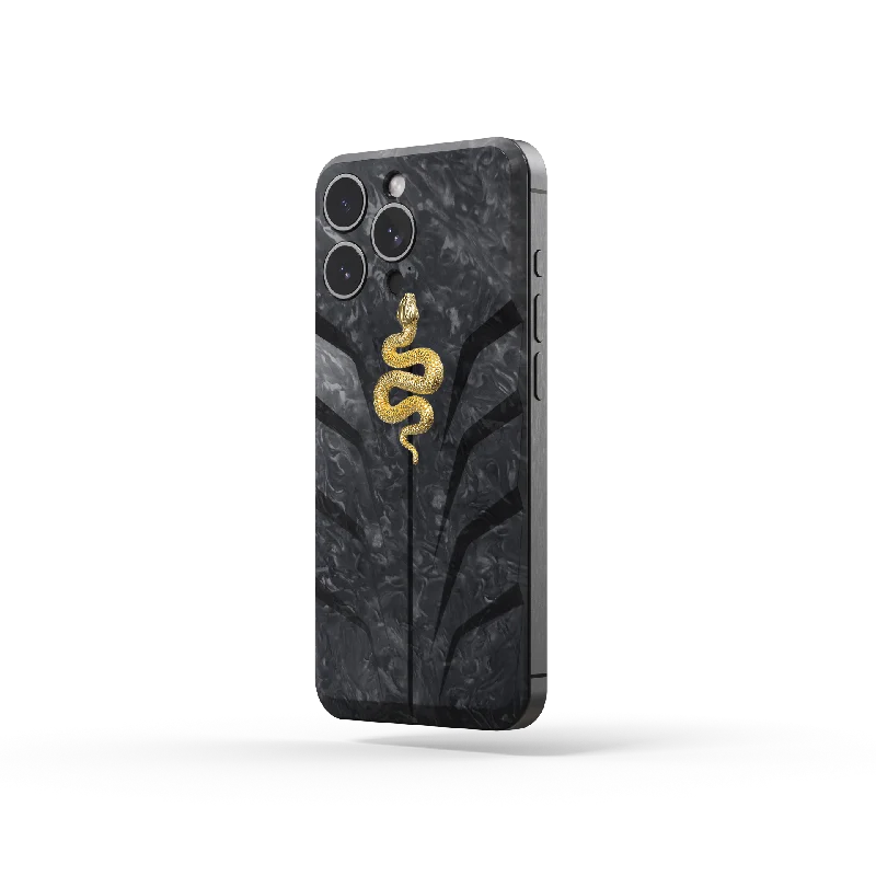 iPhone Case / RSC16 Gold Snake - Magnetic