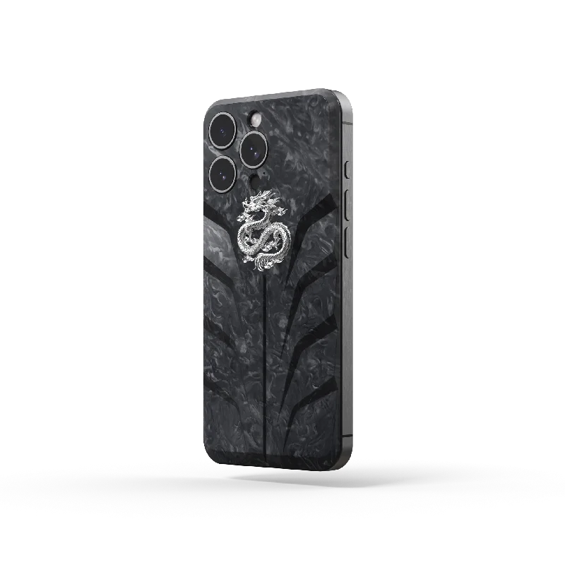 iPhone Case / RSC16 Silver Dragon - Magnetic