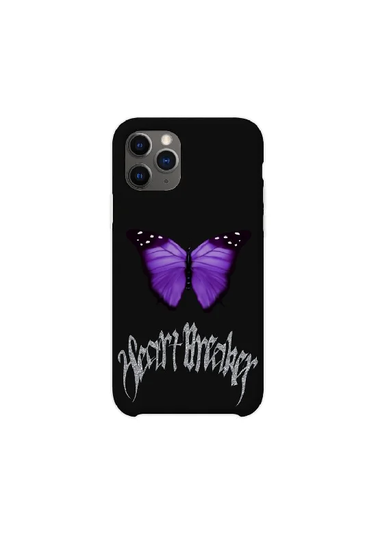 Lauren Kettering Heart Breaker Black Phone Case