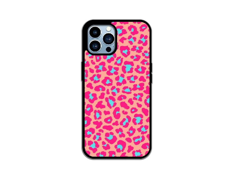 Orange Leopard Phone Case