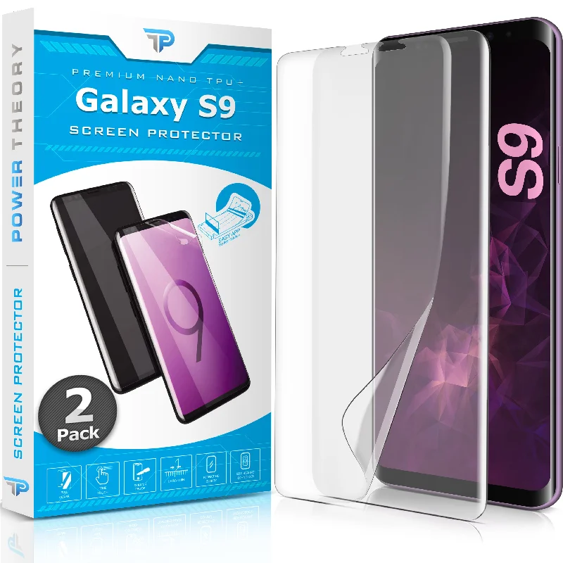 Samsung Galaxy S9 TPU Anti-Scratch Screen Protector Film [2-Pack]