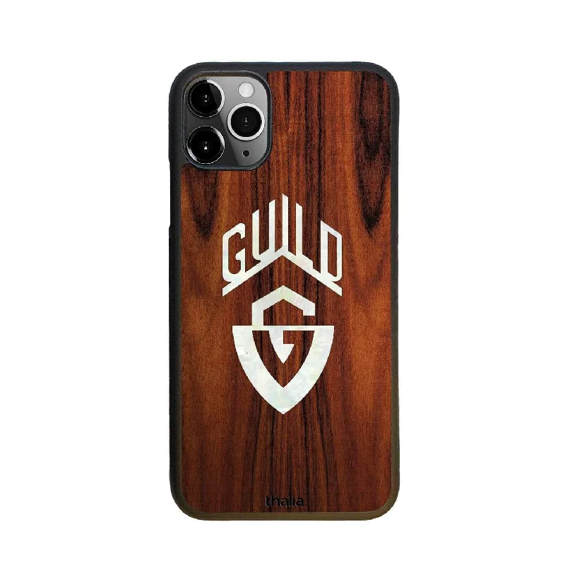 Santos Rosewood & Guild G-Shield Pearl Logo | iPhone Case