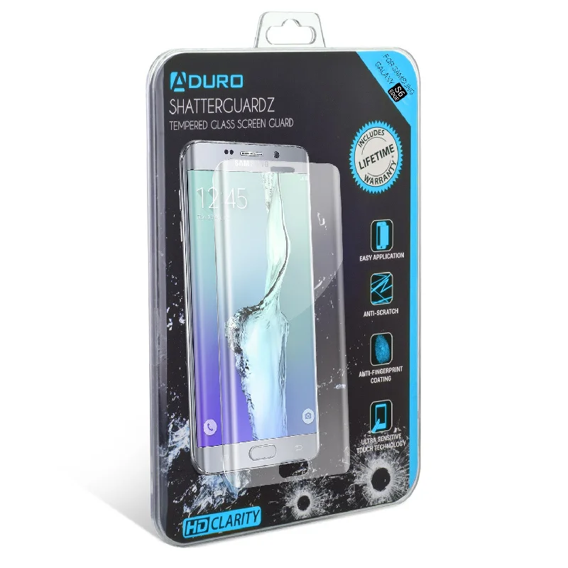 SHATTERGUARDZ Tempered Glass Screen Protector: Galaxy S6 Edge PLUS