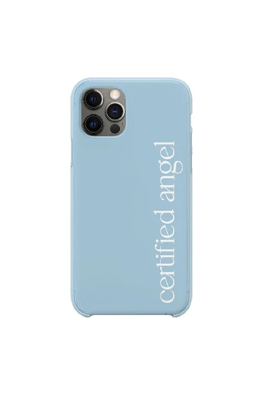 SheRatesDogs: Certified Angel Light Blue Phone Case