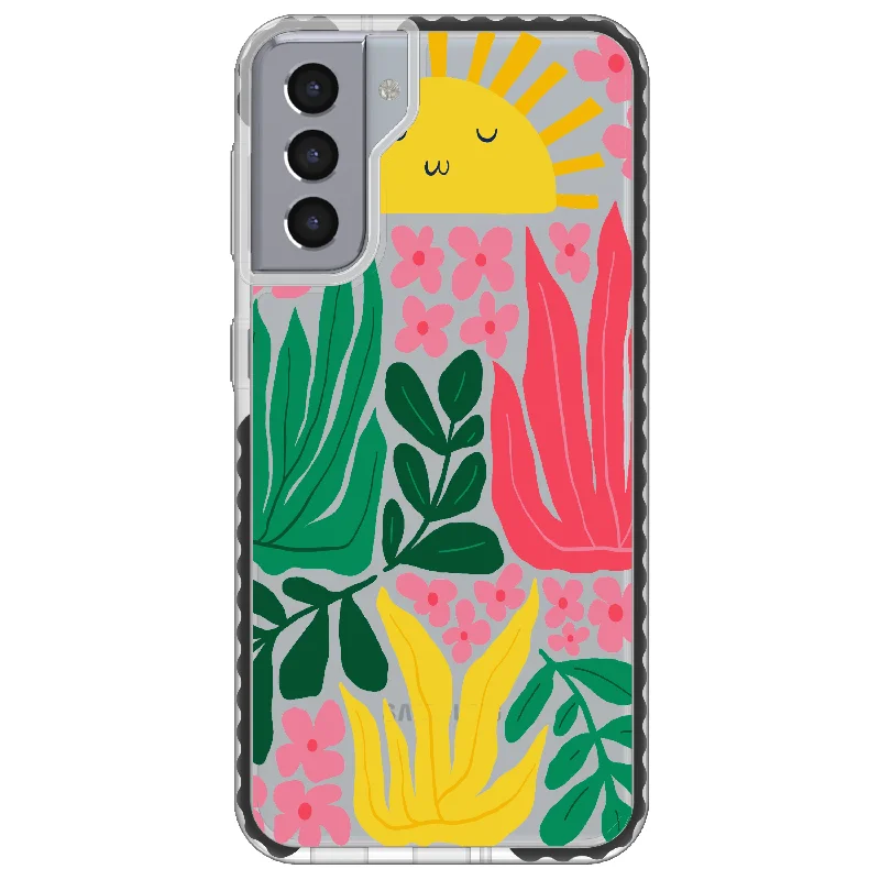 Sunshine Floral Burst Samsung Case