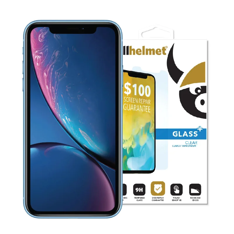 Tempered Glass for Apple iPhone and iPhone XR with $100 Screen Repair Guarantee