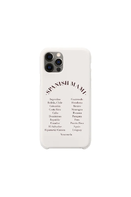 Yris Palmer: Spanish Mami Cream Phone Case