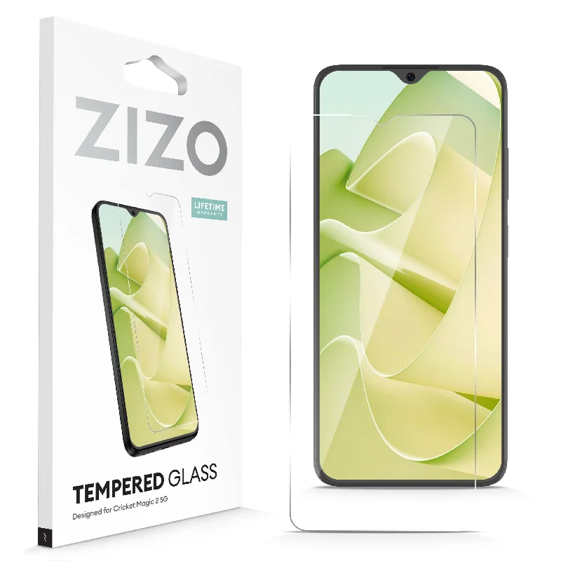 ZIZO TEMPERED GLASS Screen Protector for Cricket Magic 2 5G - Clear