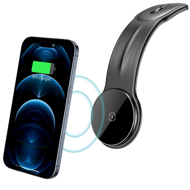 ACEFAST 15W Bendable Wireless Car Charger with Velcro Pad