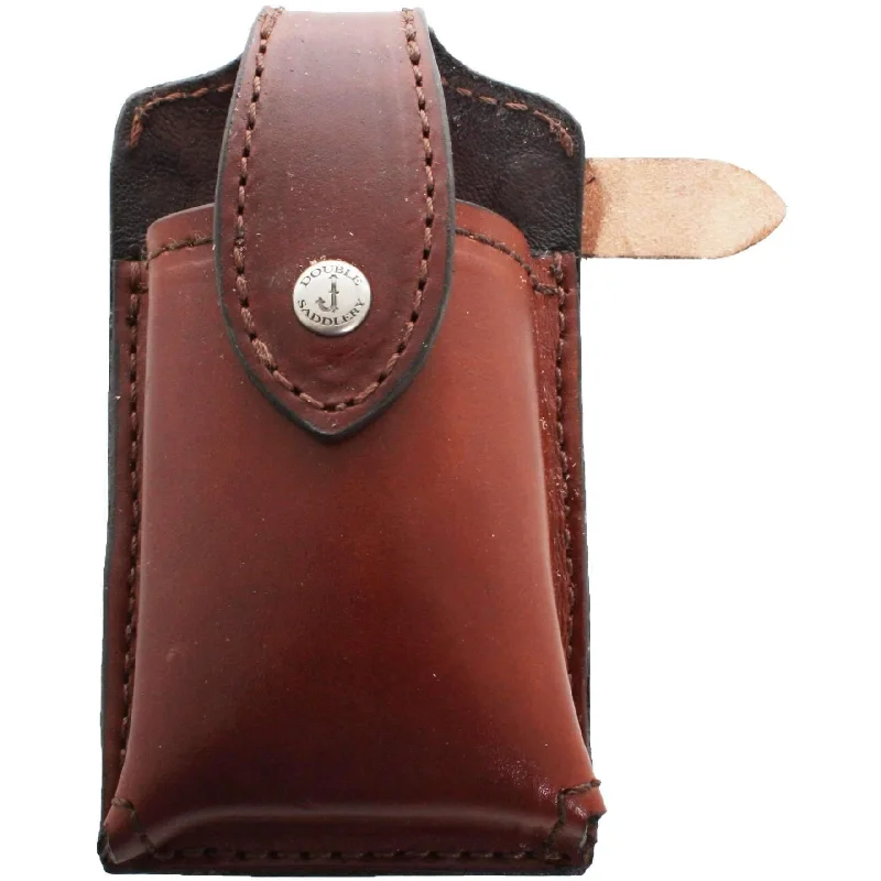 CPC45 - Brown Leather Cell Phone Holder