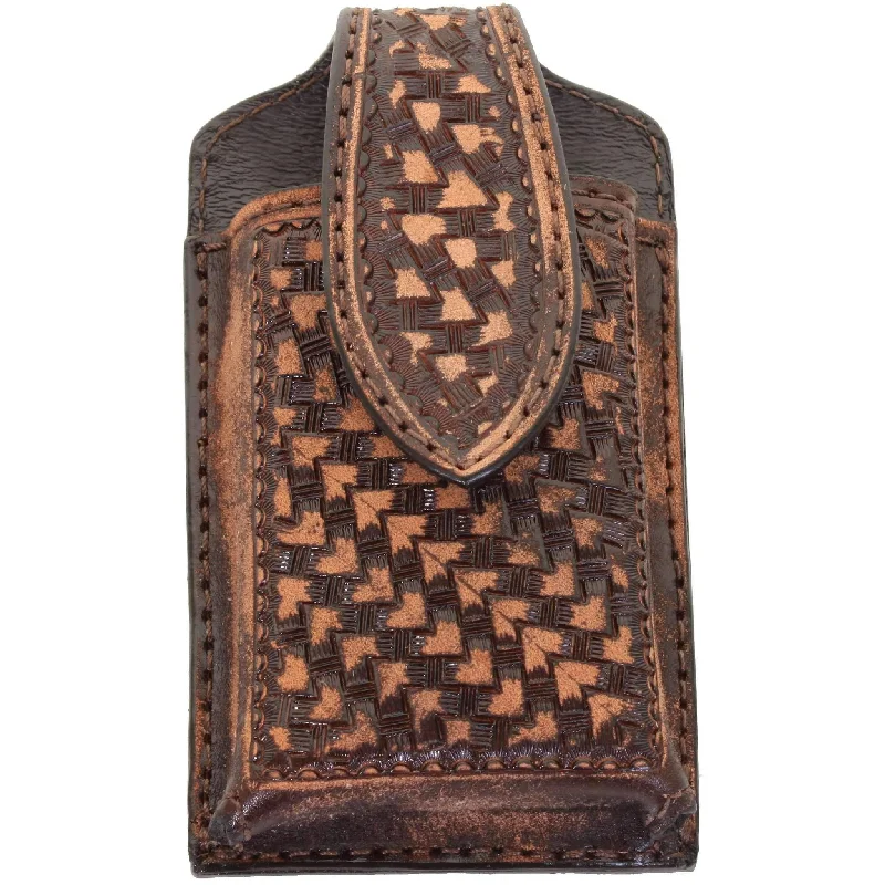 CPC58 - Brown Vintage Cell Phone Holder