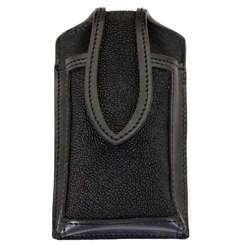 CPC59 - Black Stingray Cell Phone Holder