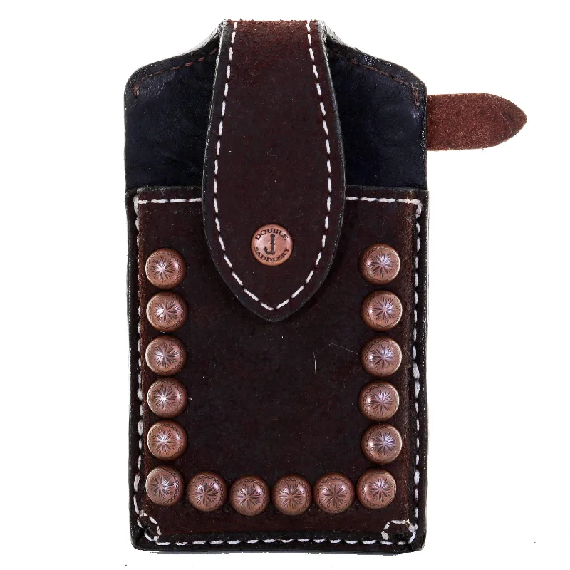 CPC72 - Brown Rough Out Cell Phone Holder