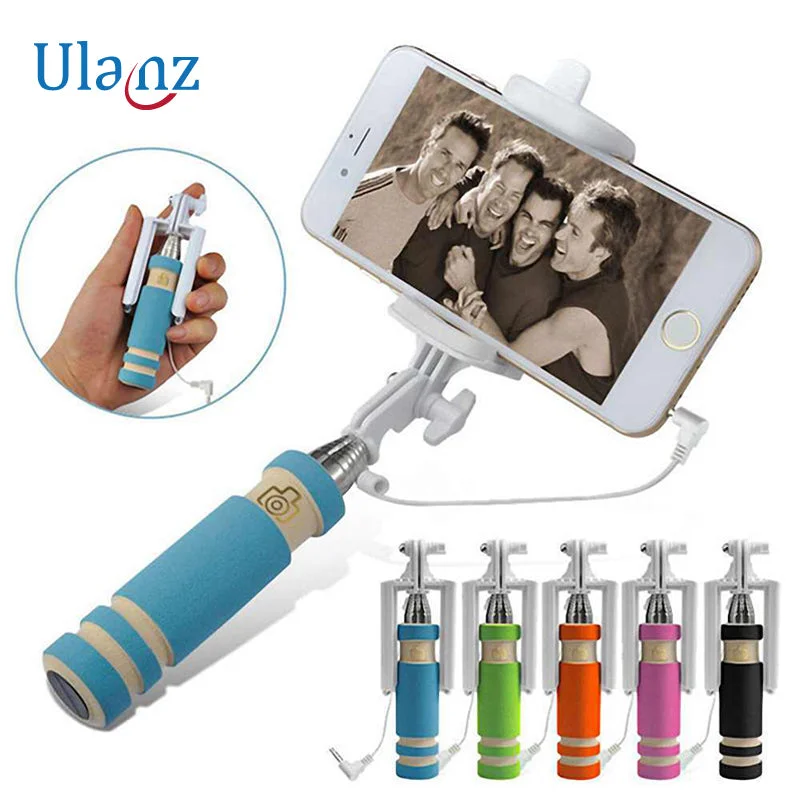 Mini Handheld Selfie Stick Monopod Camera for iPhone 6/6 plus iPhone 5 5s SE iOS for Samsung XIAOMI HUAWEI Android Smartphone