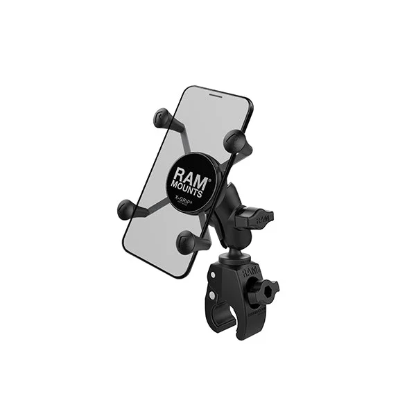 RAM® X-Grip® Phone Mount with RAM® Tough-Claw™ Small Clamp Base (RAM-B-400-A-HOL-UN7BU)