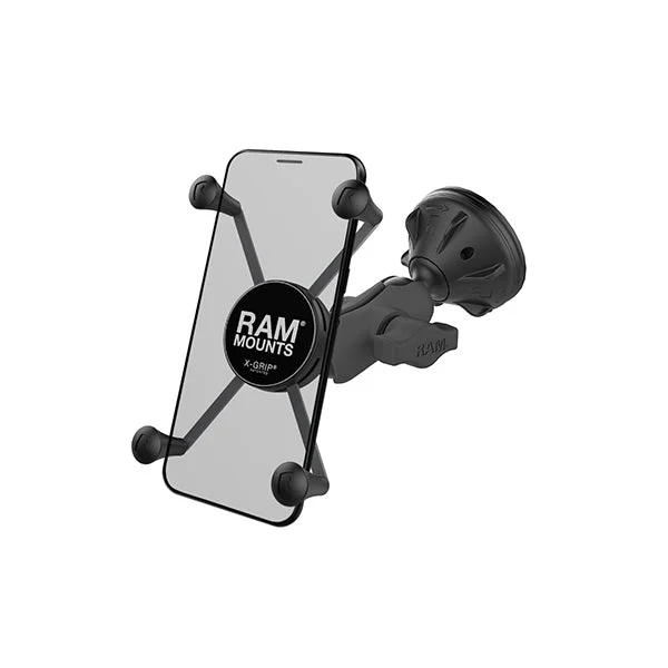 RAM® X-Grip® Large Phone Mount with Composite Suction Cup Base (RAP-B-224-2-A-UN10U)